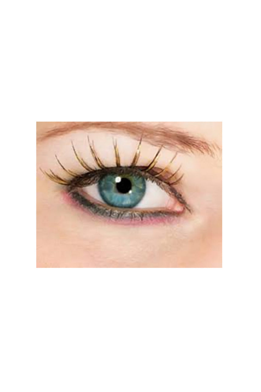 Gold & Black Fake Eyelashes