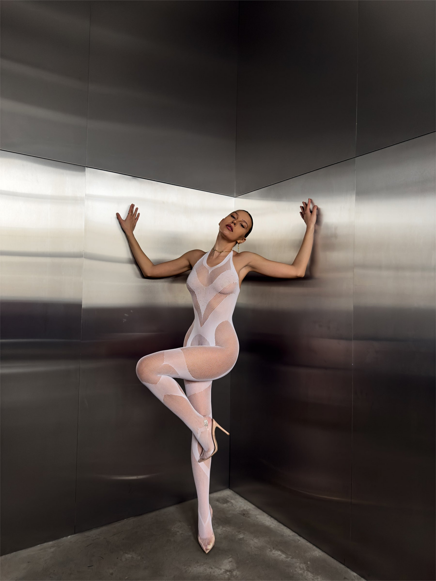 Gothyx® Rhinestone Bodystocking