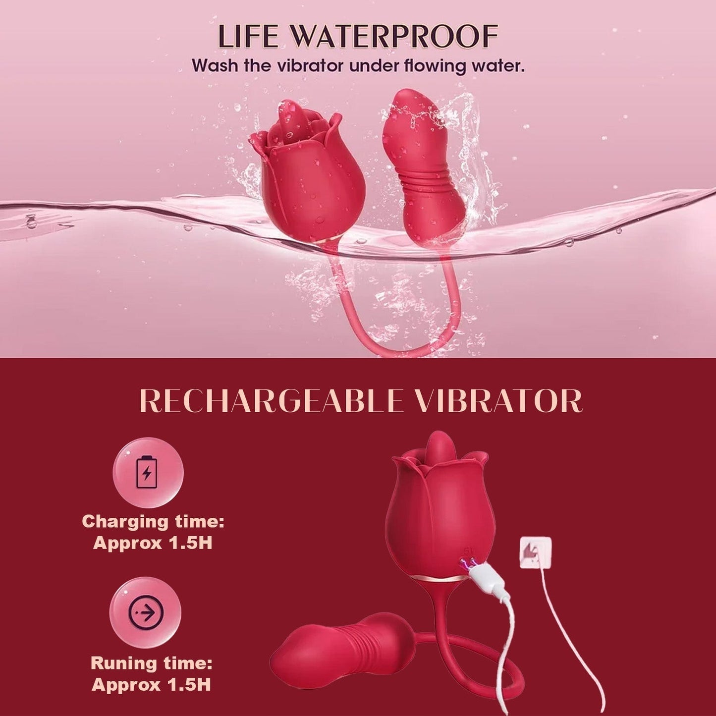 ๐ฅ 2025 Limited 70% OFF ๐ฆ ROSEA Tease & Please Suptruck Vibrator