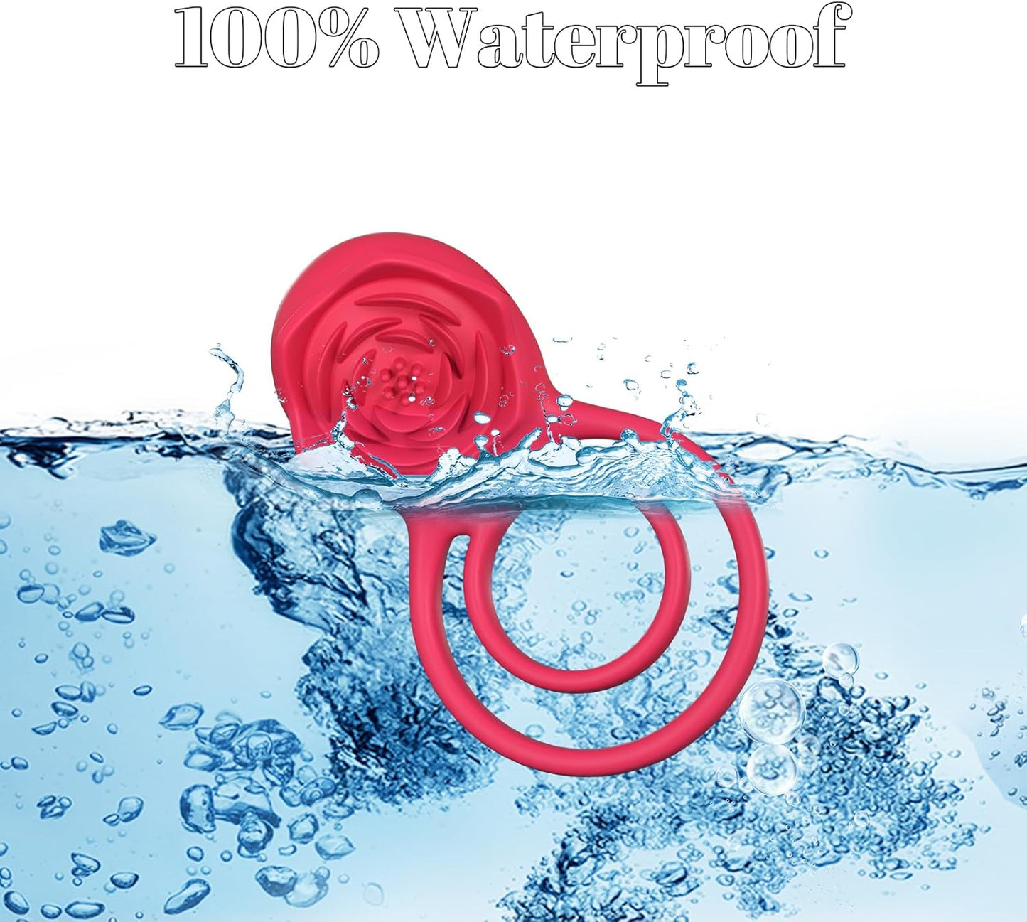 💥 2025 Limited 70% OFF 💦 ROSELINK Suptruck Kiwinet® 3 in 1 Dual Ring Rose Vibrator