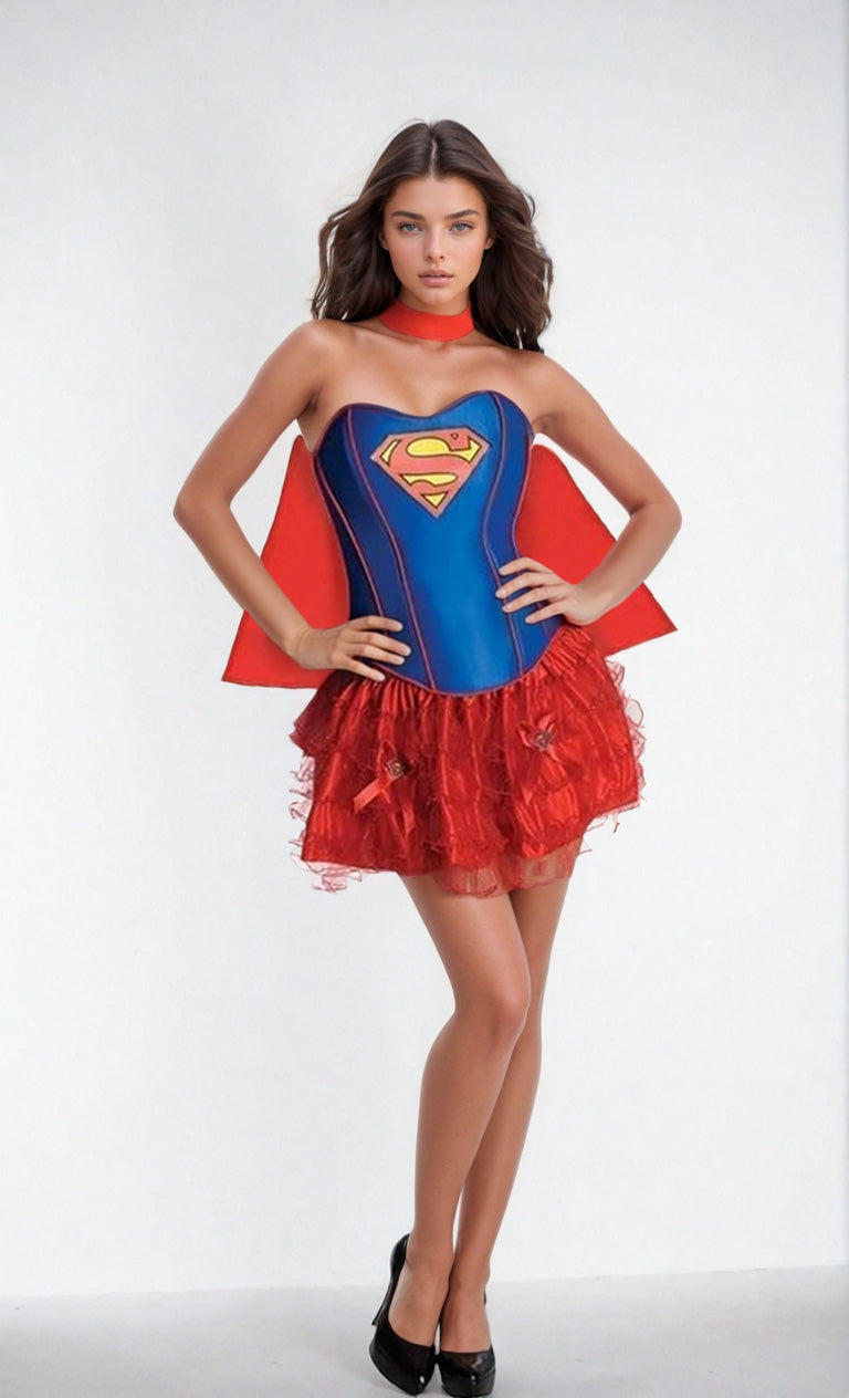 Superheroine Corset Costume