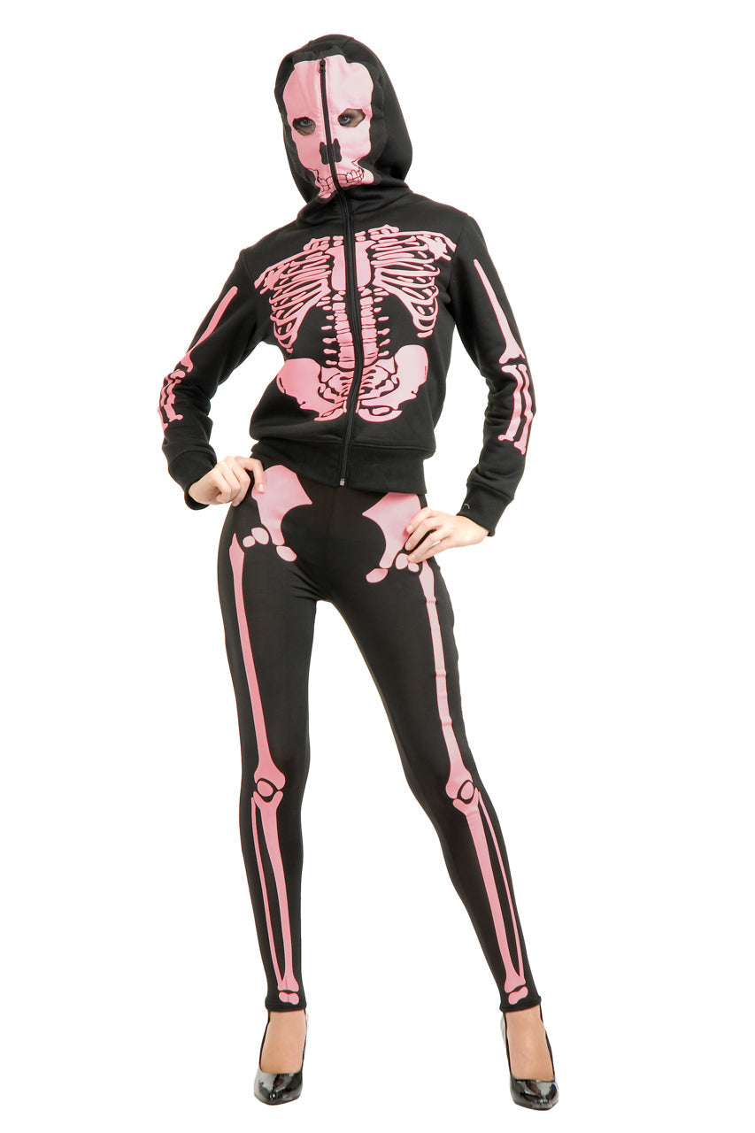 Hooded Skeleton Sweatshirt