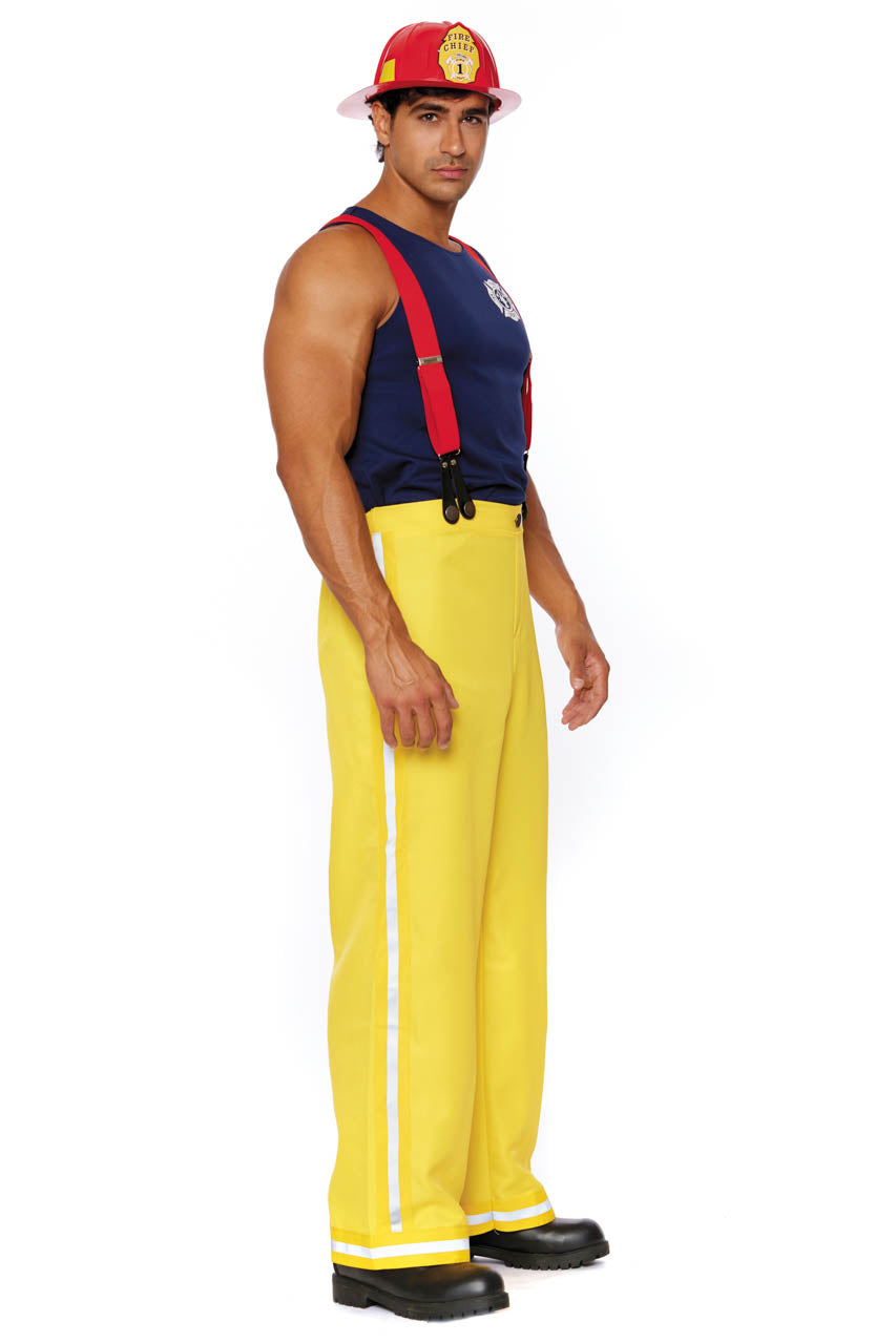 Men's Fiery Fighter Costume