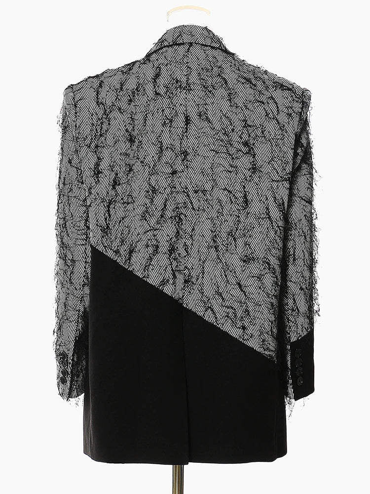 Women's Loose Fit Jacket Gray