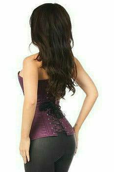 Plum Brocade Corset