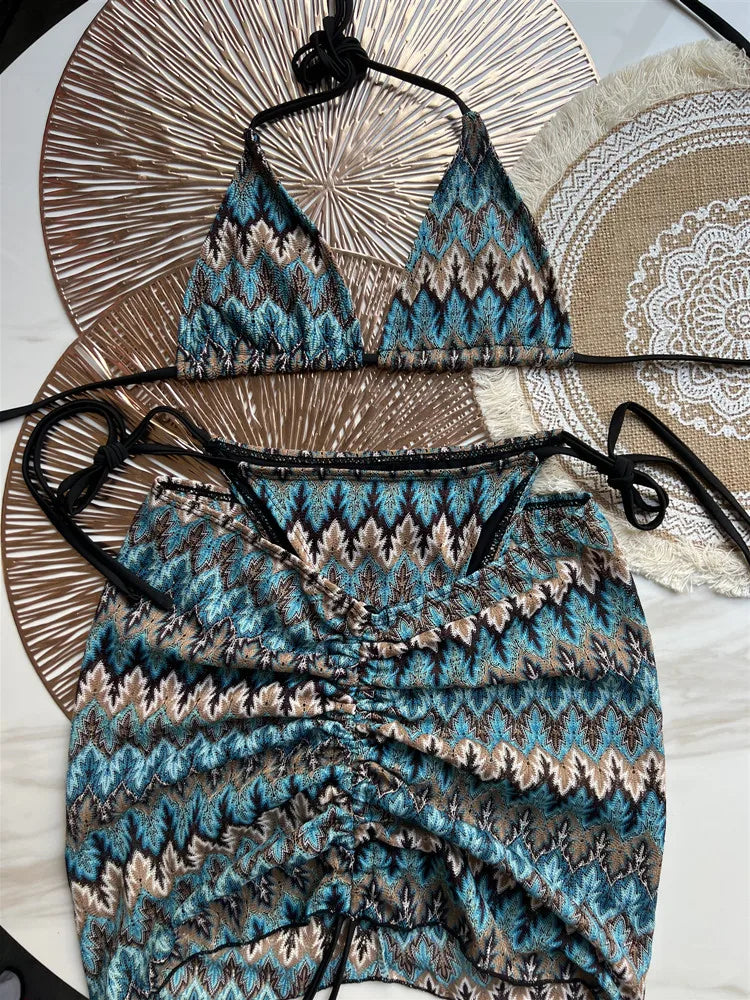Boldessa® A Little Music 3pcs Bikini Set