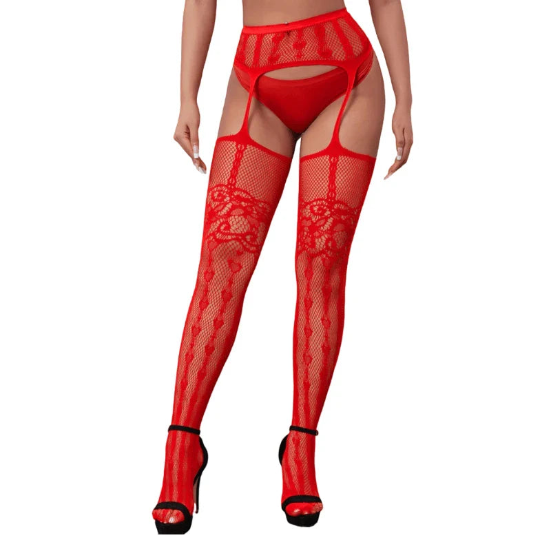 Gothyx® Risque Rendezvous Crotchless Pantyhose