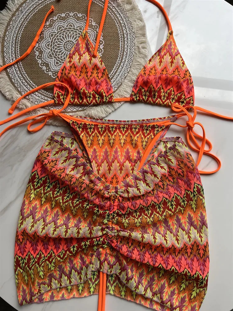 Boldessa® A Little Music 3pcs Bikini Set