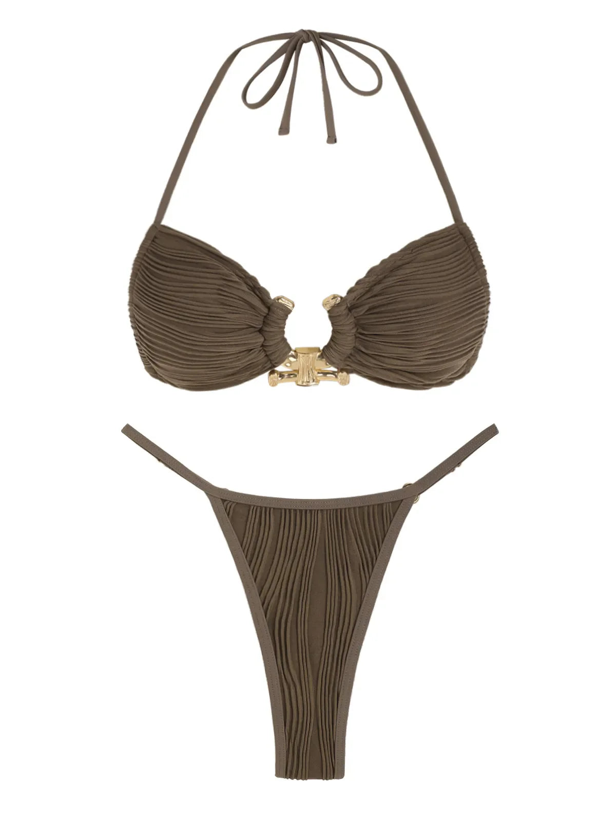 Boldessa® Trying Hard To Control Bandeau Two Piece