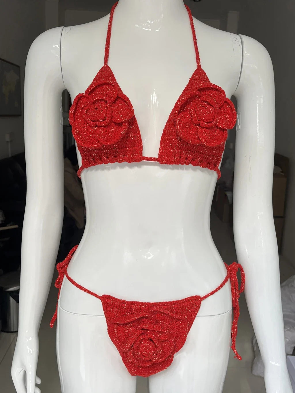 Boldessa® Come To My Lap Crochet Bikini