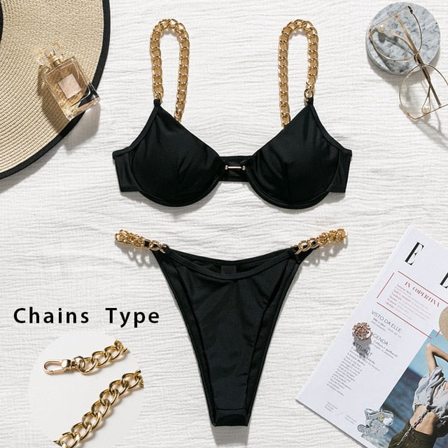 Boldessa® Too Glam To Give A Monokini