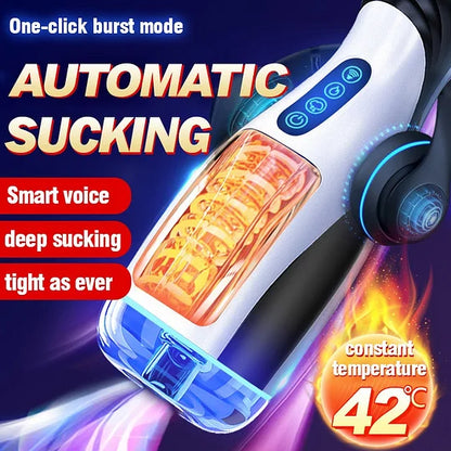 Liam Automatic Blowjob Powerful Suptruck Sucking Cup