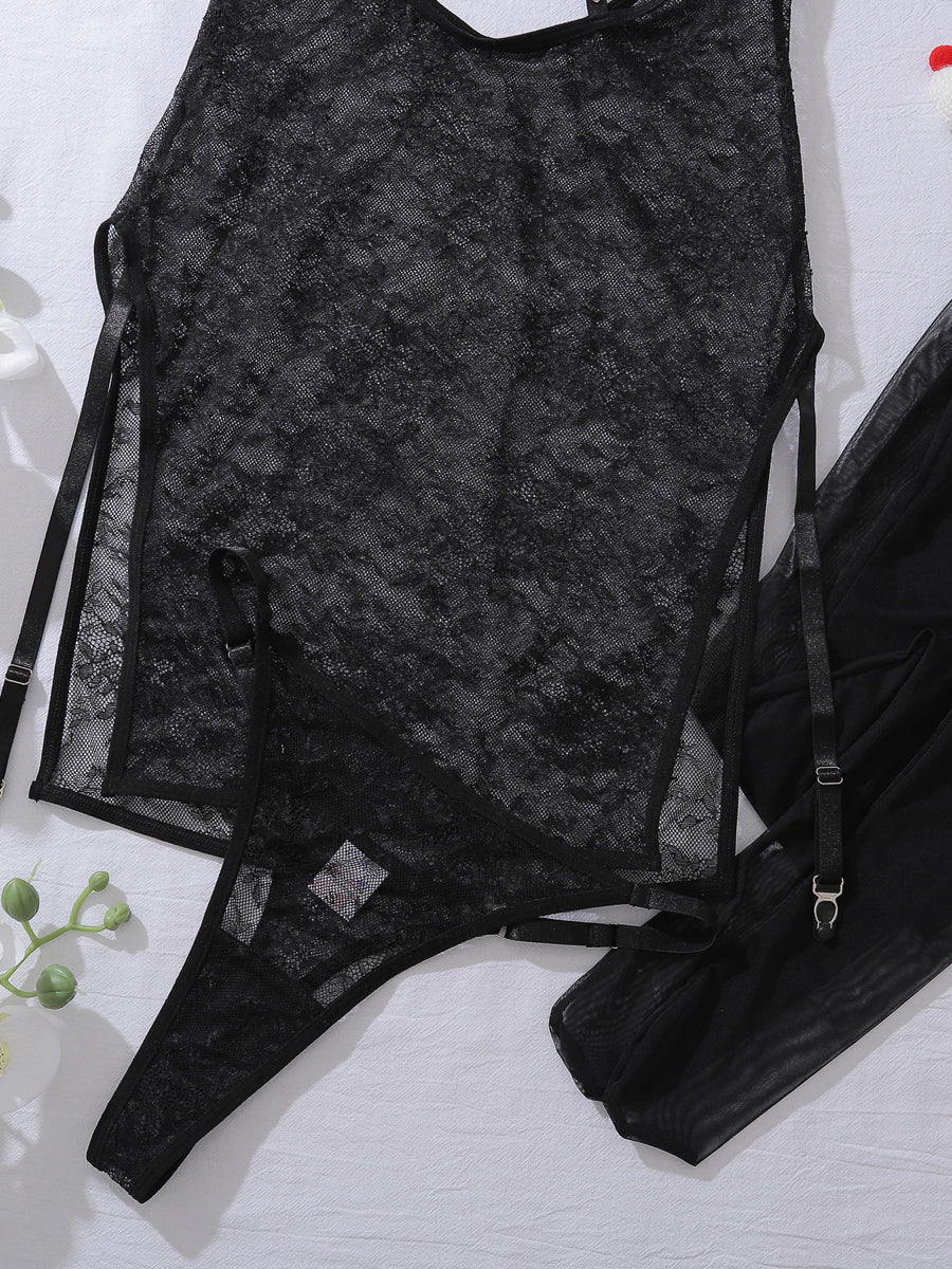Valentine Stocking Lingerie Set