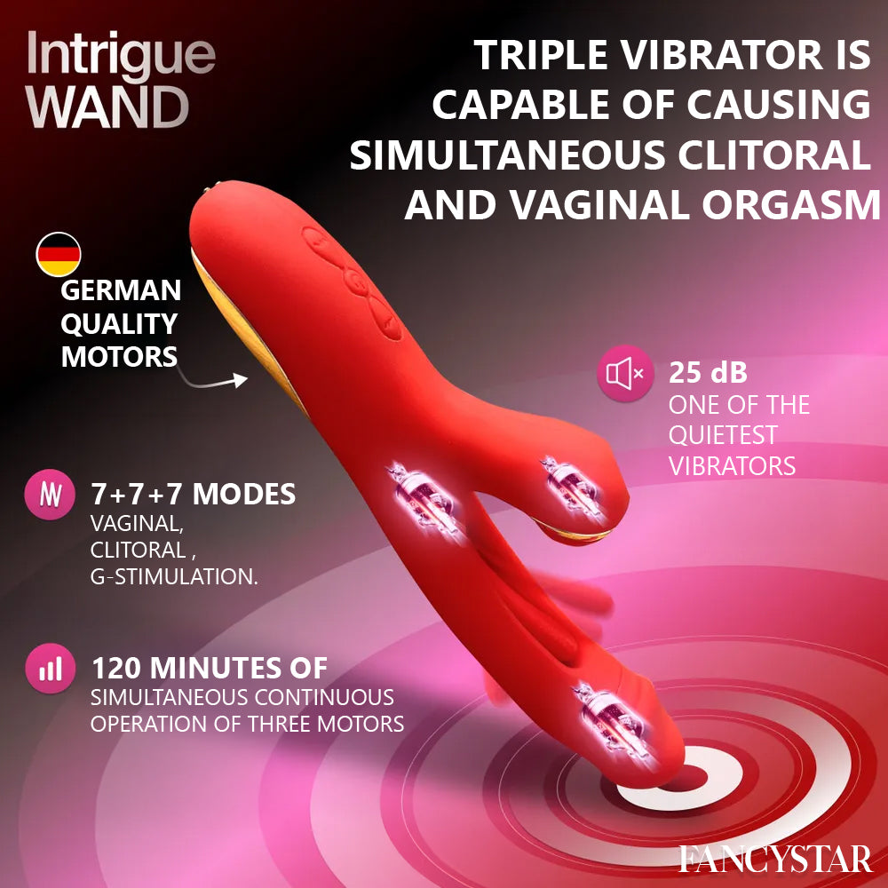 WAND Triple Bliss Vibrator