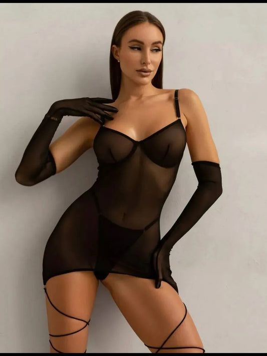 Boldessa® Seraphic Allure Mesh Ensemble