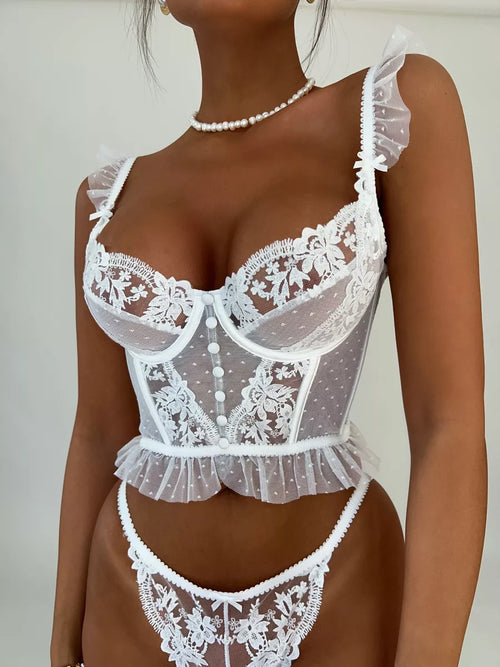 Gothyx® Floral Lace Corset