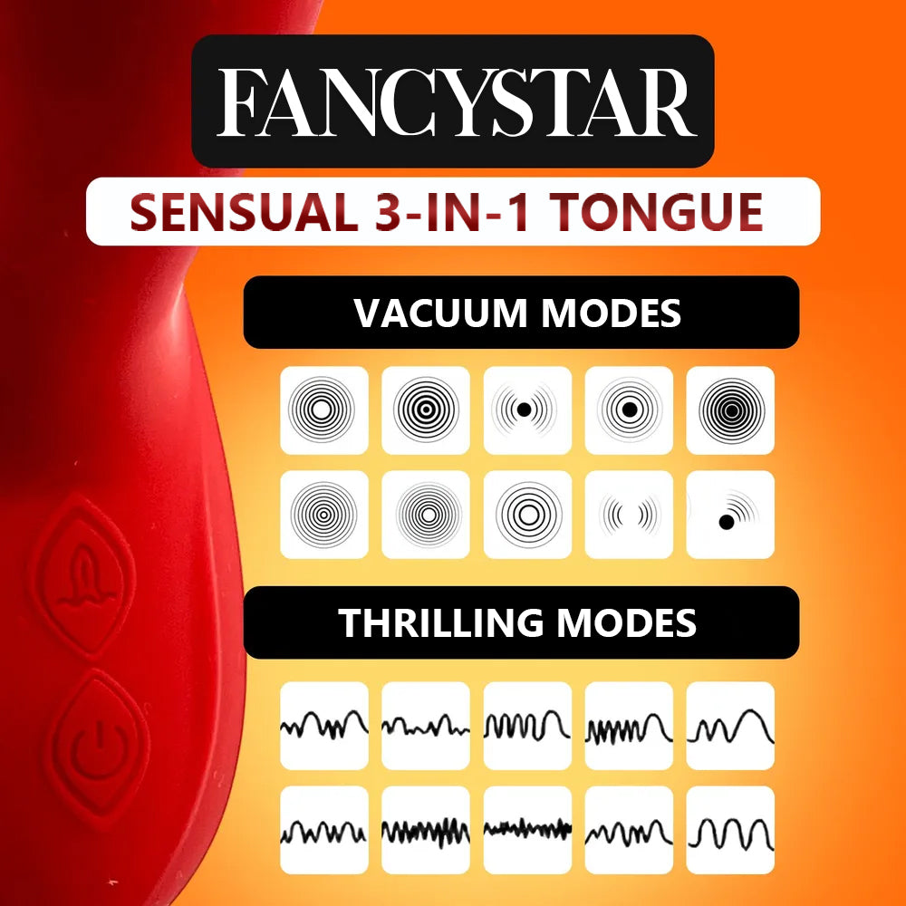 Sensual Tongue 3-in-1