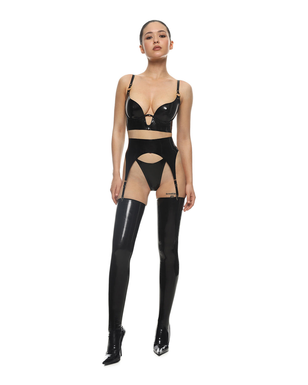 Latex Garter Belt "Vesper"