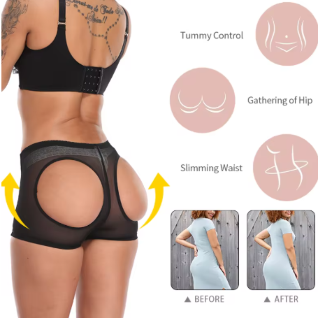 Boldessa® Peach Push-Up Shorts