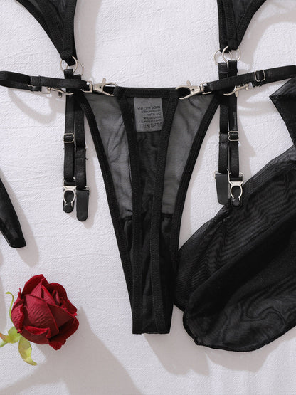 Sexy stockings body shaping sexy underwear gloves set