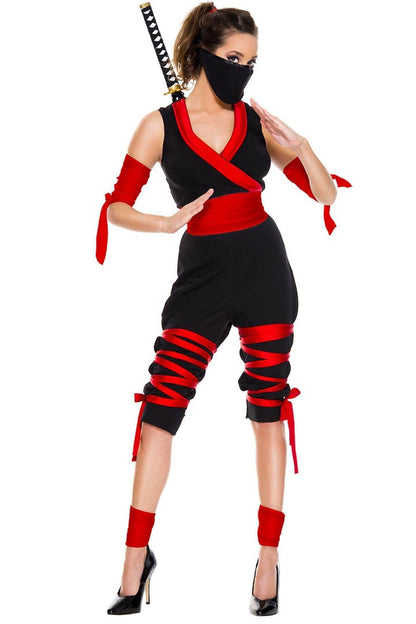 Fierce Red Ninja Costume