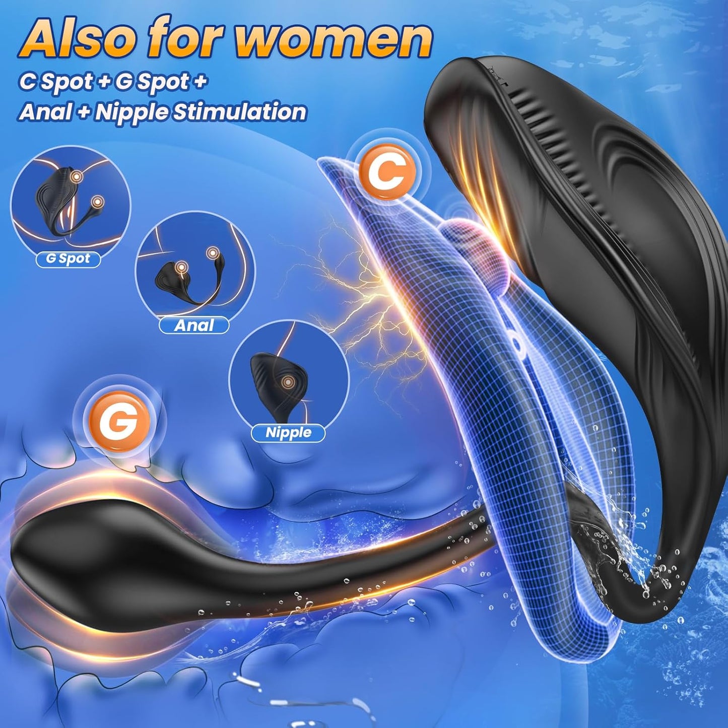 💥 2025 Limited 70% ️OFF 💦 RAYGASM X9 Dual Motor Suptruck Massager