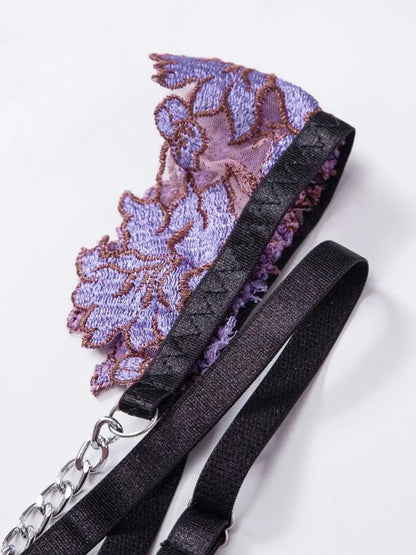 Gothyx® Purple Lavender Sheer Lingerie Set