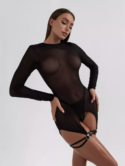 Gothyx® Veil of Sin Bodysuit