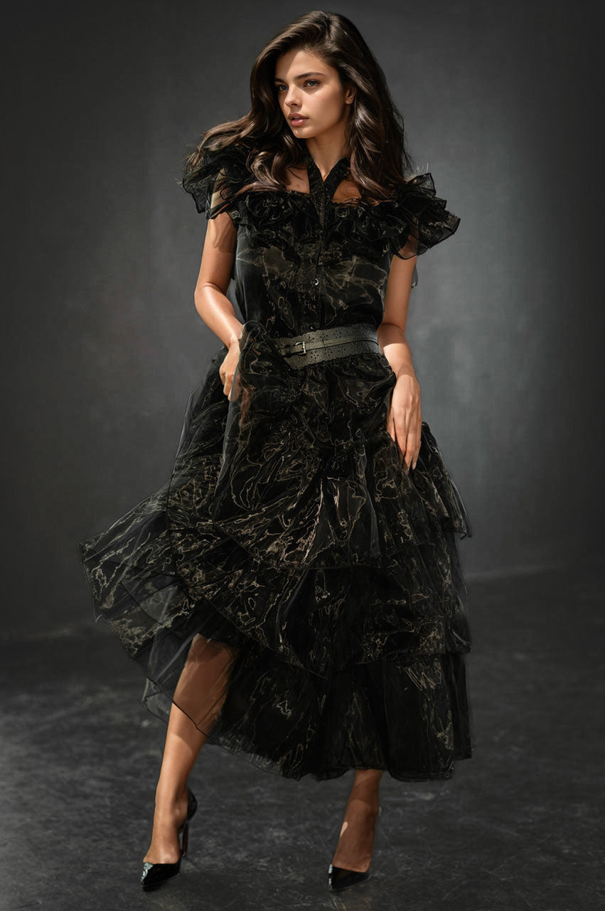 Wednesday Addams Prom dress costume