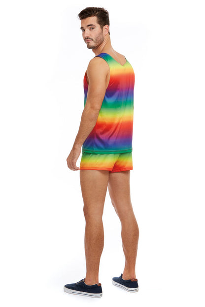 Men's Rainbow Costume