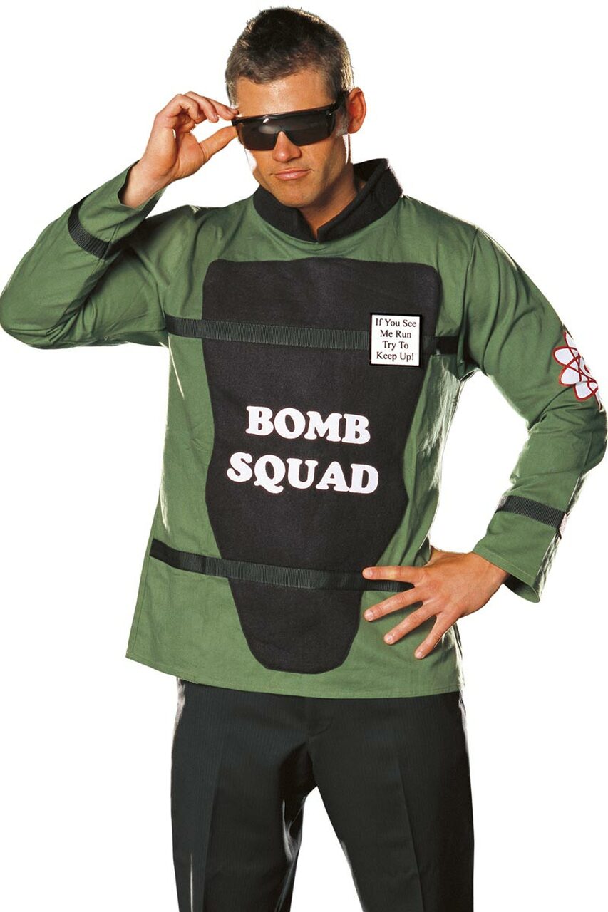 Male Bomb Squad Costume