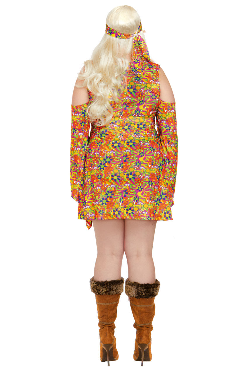 Plus Size Pure Hippie Costume
