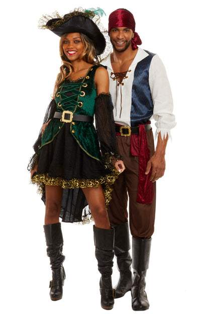 Emerald Pirate Costume