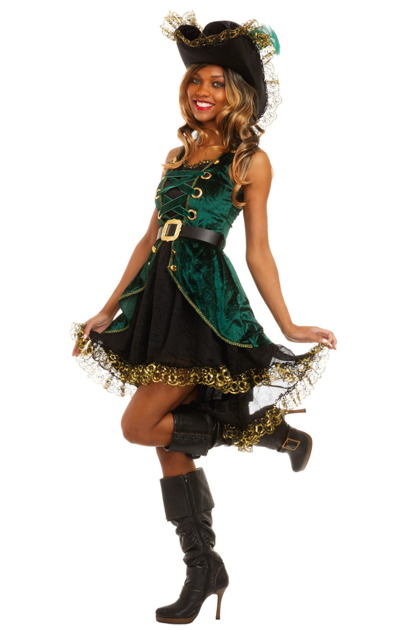 Emerald Pirate Costume