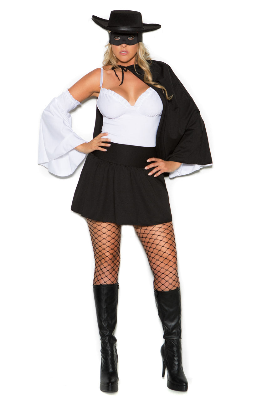 Plus Size Sexy Masked Bandit Costume