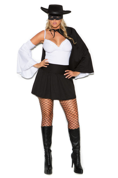 Plus Size Sexy Masked Bandit Costume