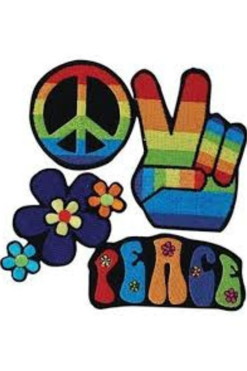 Hippie Embroidered Appliques