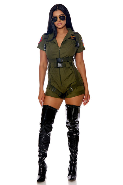 Sexy Flight Suit Costume