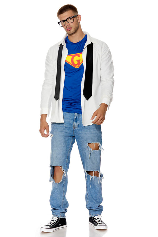 Feelin' Super Men's Comic Book Character Costume
