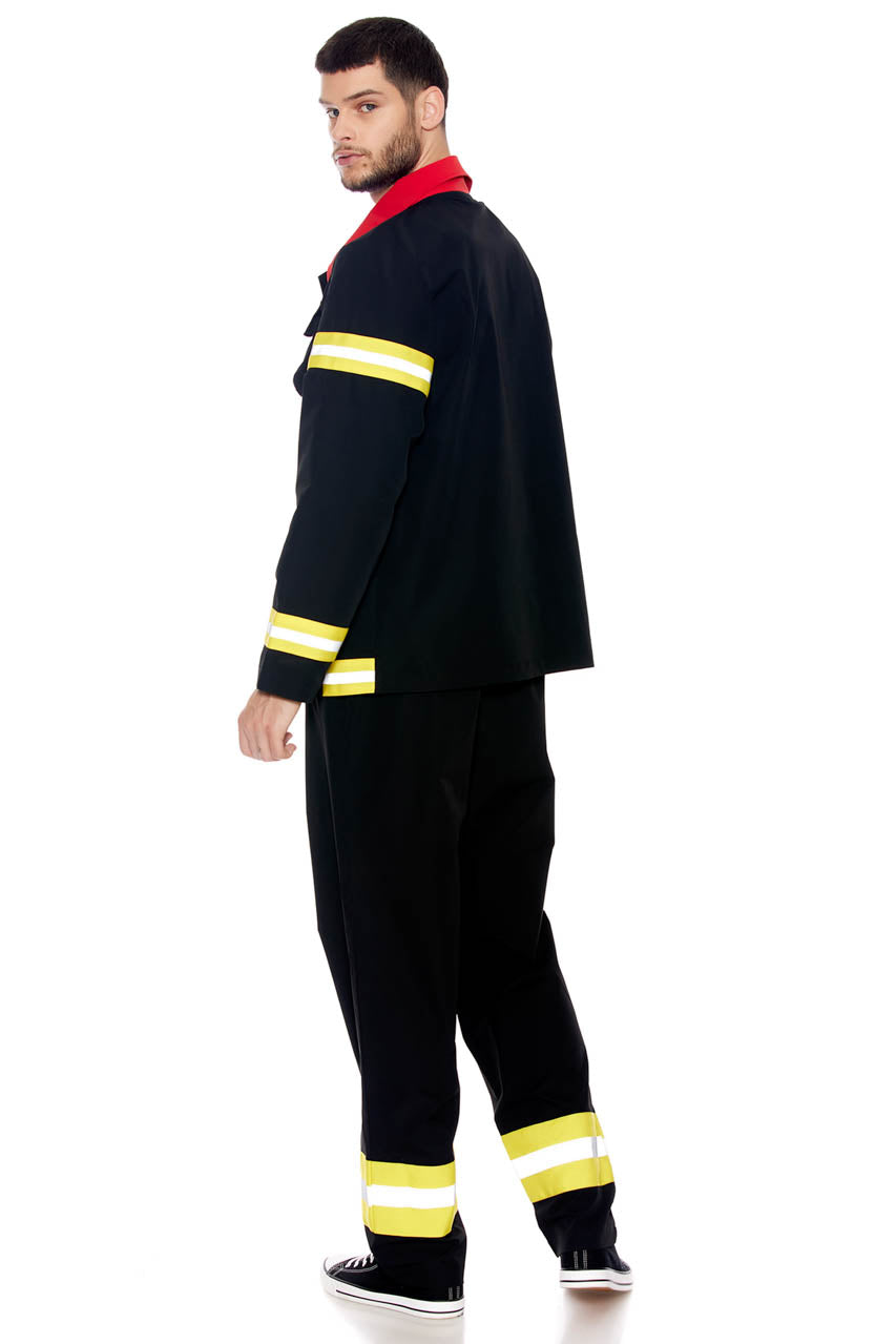 Where's The Fire Men's Firefighter Costume