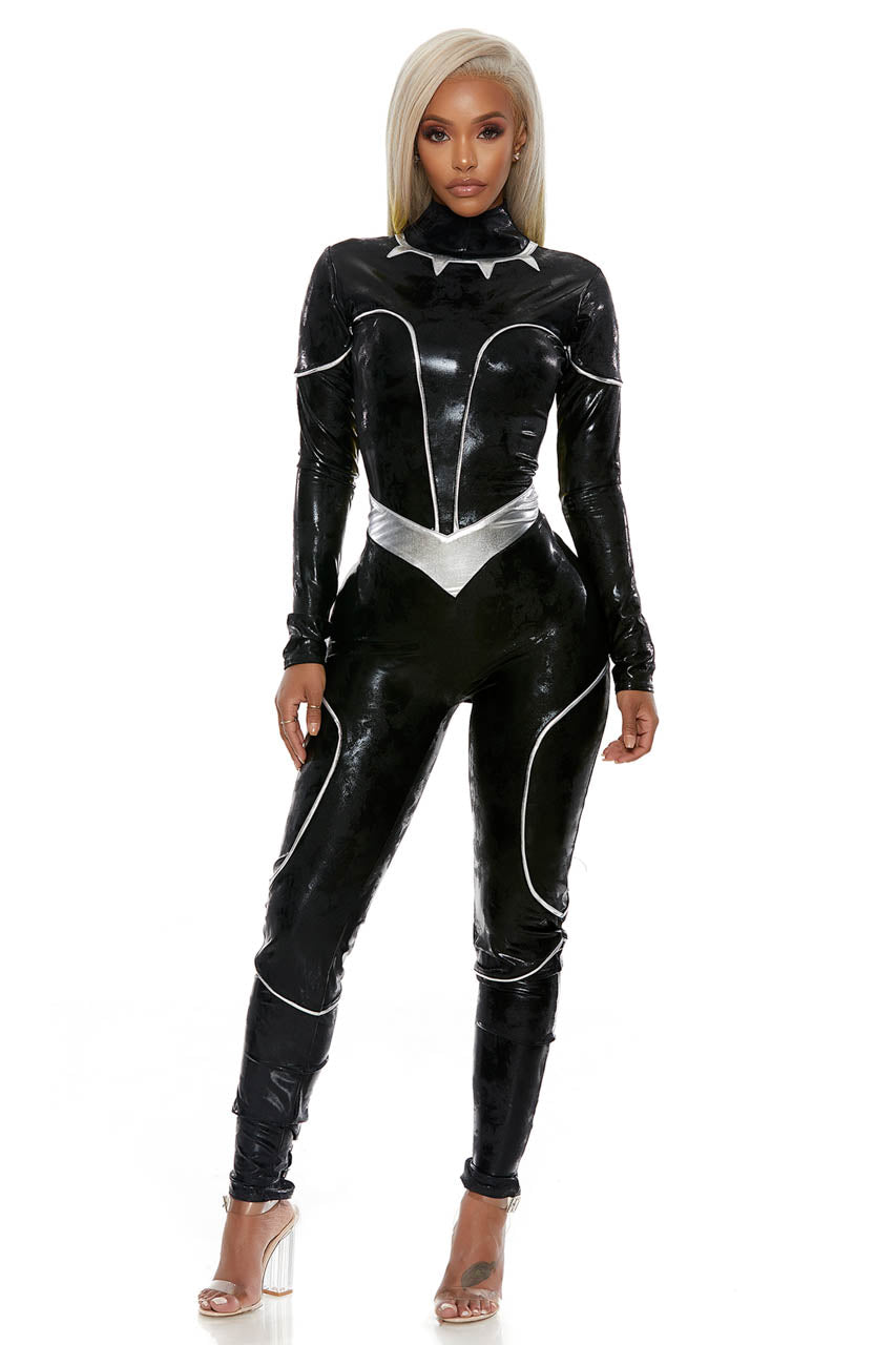 Plus Size Sexy Reigning Panther Costume