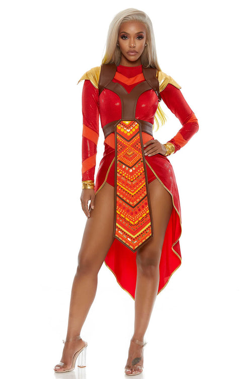 Wakanda Warrior Costume
