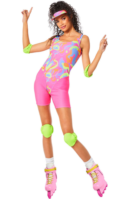 Roller Blade Barbie Costume