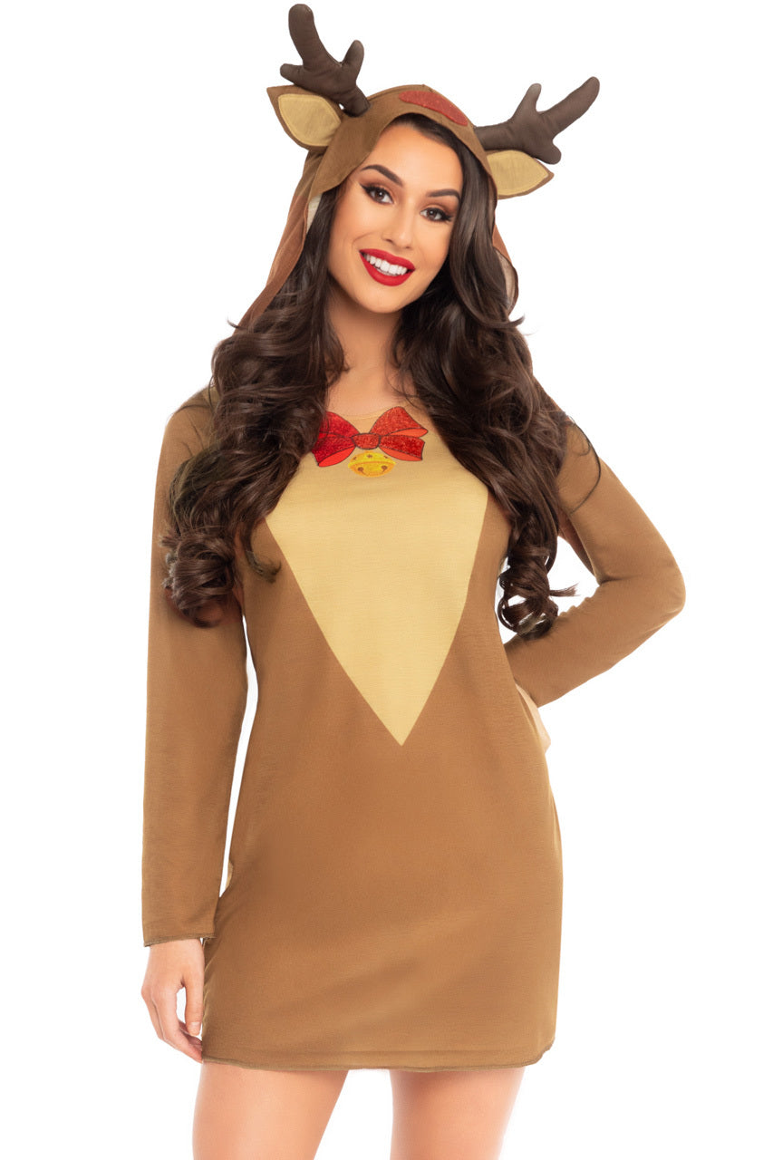 Reindeer T-Shirt Dress Costume