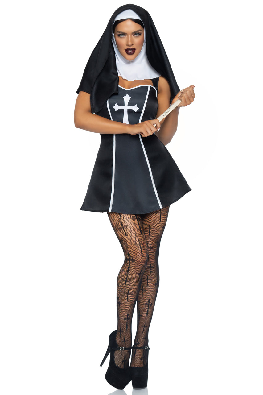 Naughty Nun Halloween Costume