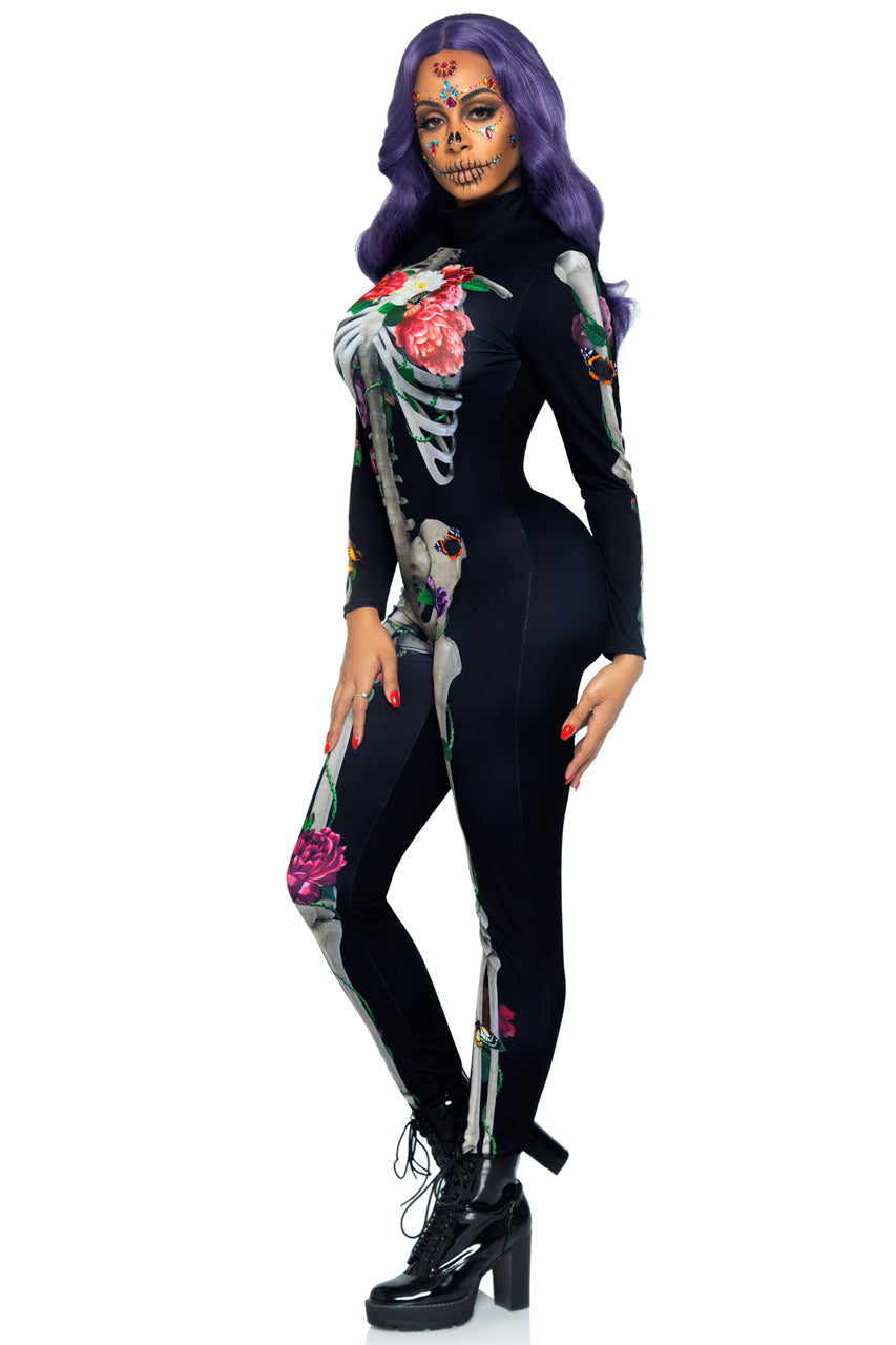 Floral Skeleton Costume