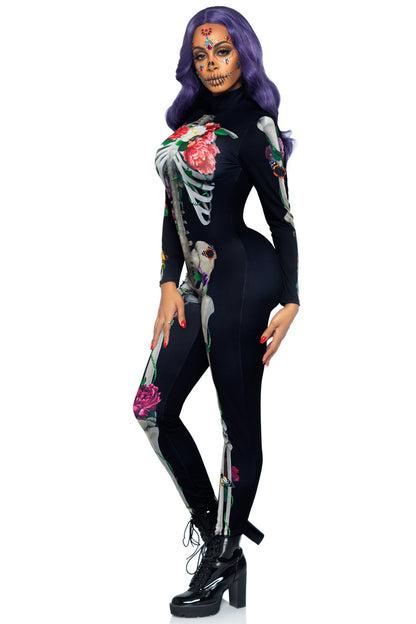 Floral Skeleton Costume