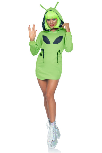 Cozy Alien Dress Costume