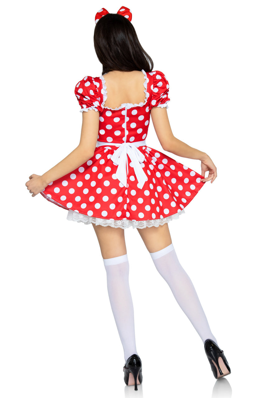 Polka Dot Mini Dress Costume
