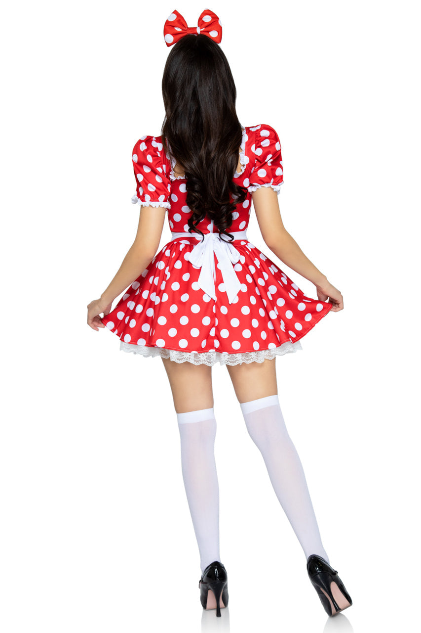 Polka Dot Mini Dress Costume